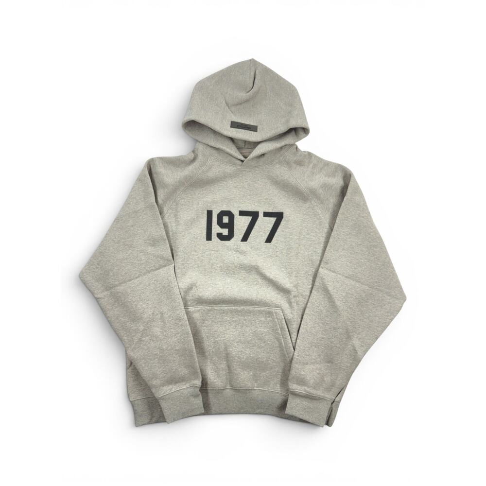 NEW Fear of God Essentials Hoodie 1977 Dark Oatmeal